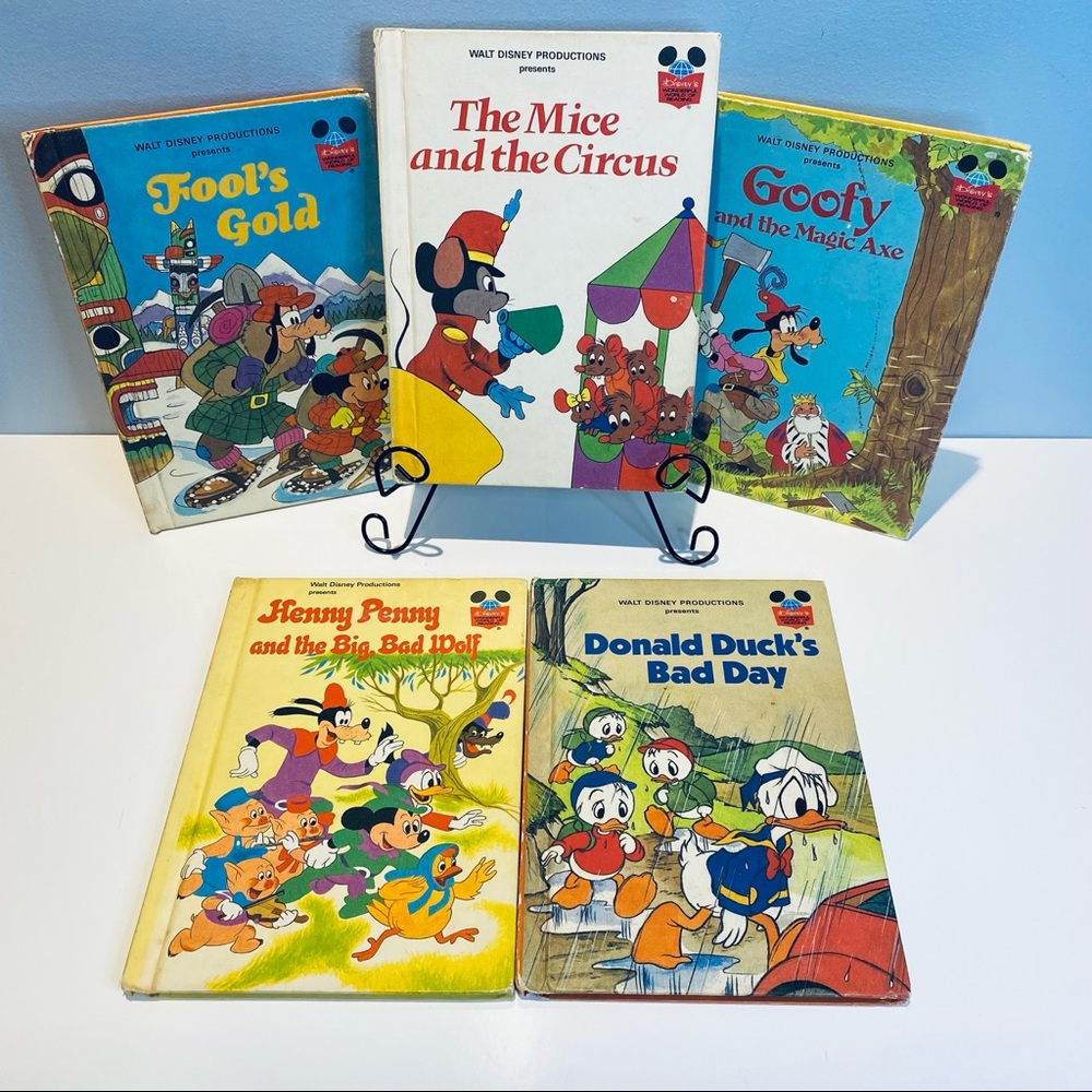 Walt Disney’s Vintage Collection 18 Books Lot